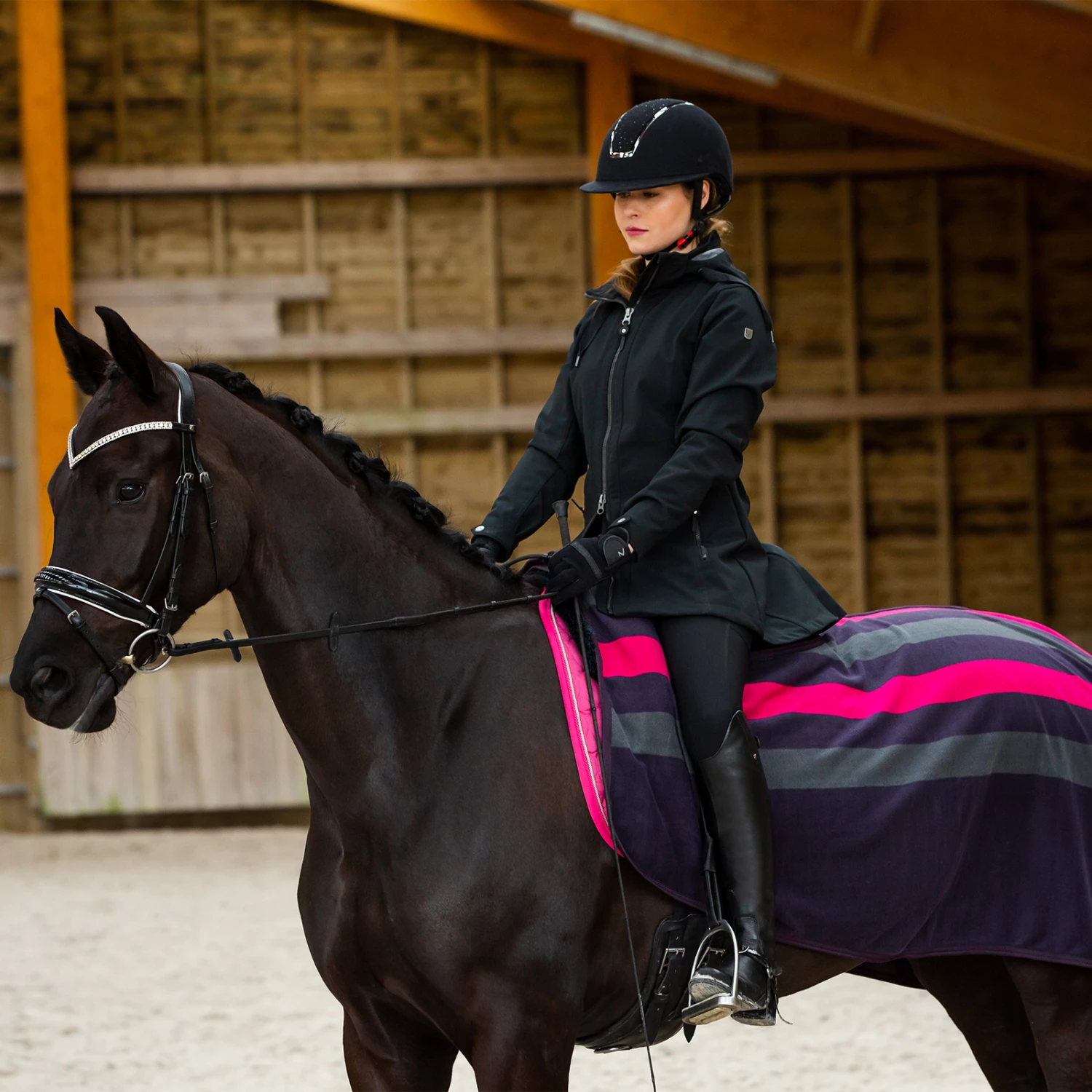 Horze Grayson Anatomische Trense 16 Horze Grayson Anatomische Trense – Bild 14