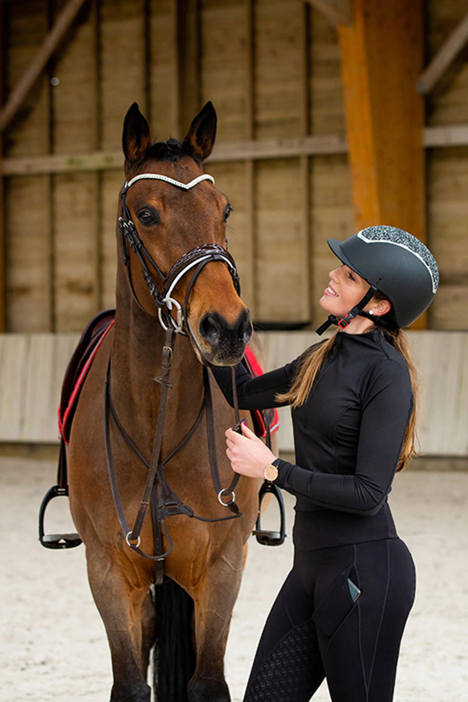 Horze Grayson Anatomische Trense 19 Horze Grayson Anatomische Trense – Bild 17