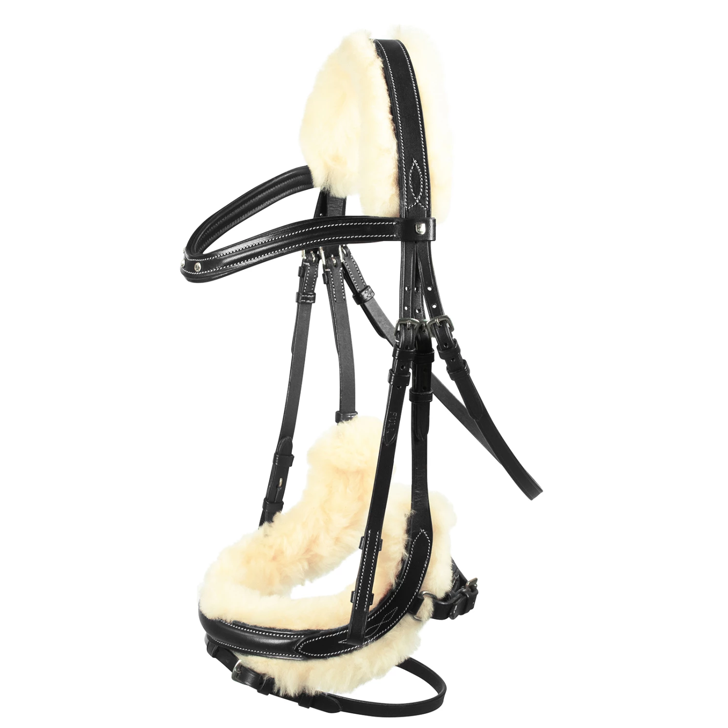 Horze Rome Anatomische Trense 3 Horze Rome Anatomische Trense