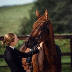 Horze Positano Anatomische Hannoveranische Trense 12 Horze Positano Anatomische Hannoveranische Trense -Weatherbeeta Shop 10126 BL 3