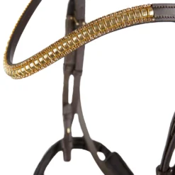 Horze Highbury Anatomische Trense Mit Kristall-Stirnriemen -Weatherbeeta Shop 10154 DBR 2