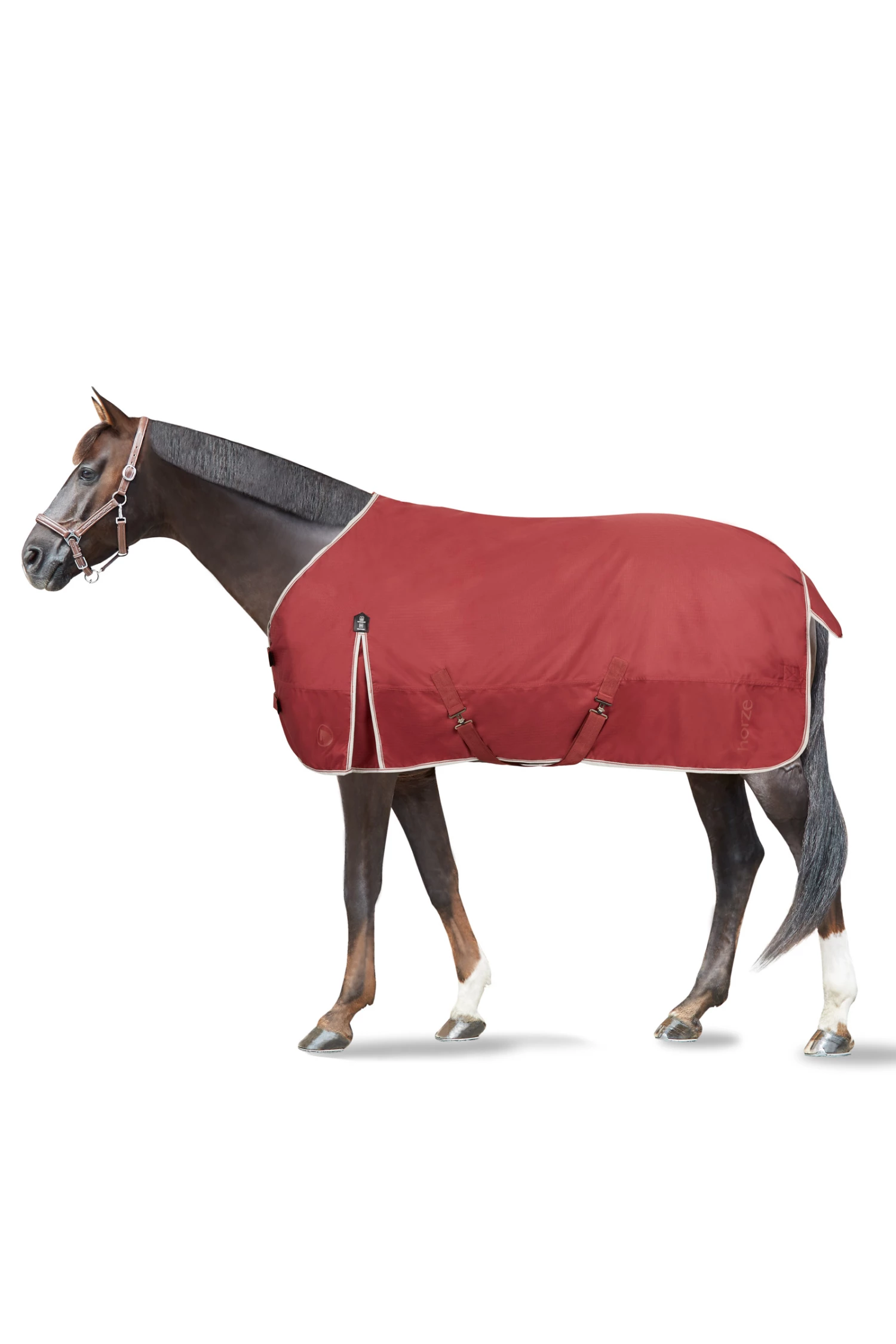 Horze Sudbury 2-in-1 Regendecke, 50g, 100g 3 Horze Sudbury 2-in-1 Regendecke, 50g, 100g