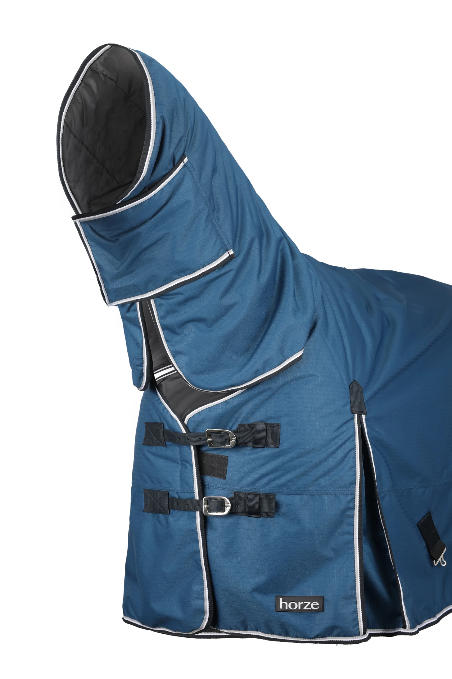 Horze Glasgow Regendecke Mit Halsteil, 150g 4 Horze Glasgow Regendecke Mit Halsteil, 150g – Bild 2