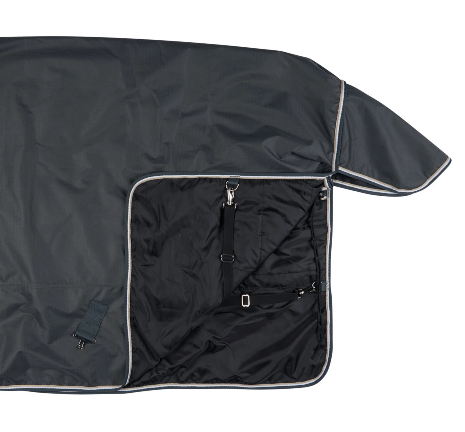 Horze Glasgow Regendecke Mit Halsteil, 400g 11 Horze Glasgow Regendecke Mit Halsteil, 400g – Bild 9