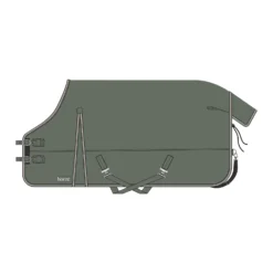 Horze Glasgow Weidedecke Mit Fleece-Futter Und Reflektierenden Akzenten -Weatherbeeta Shop 24114 625 04
