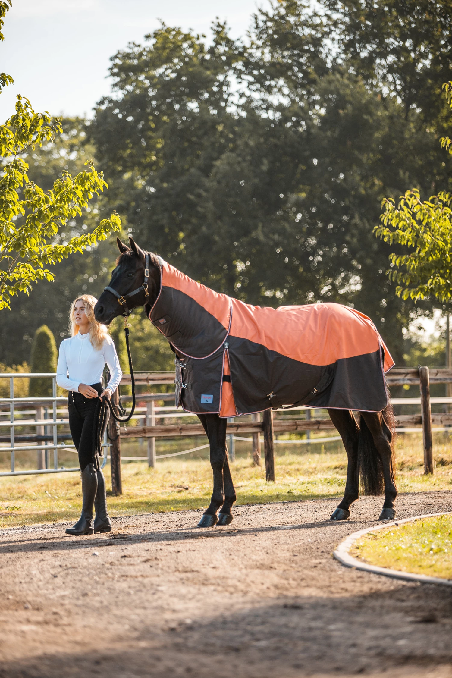 Horze Lucerne Halsteil, 150g 5 Horze Lucerne Halsteil, 150g – Bild 3