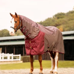 Horze Kenya Leichte Mesh Weidedecke Mit Abnehmbarem Halsteil -Weatherbeeta Shop 24204 251 07