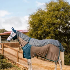 Horze Kenya Leichte Mesh Weidedecke Mit Abnehmbarem Halsteil -Weatherbeeta Shop 24204 581 09