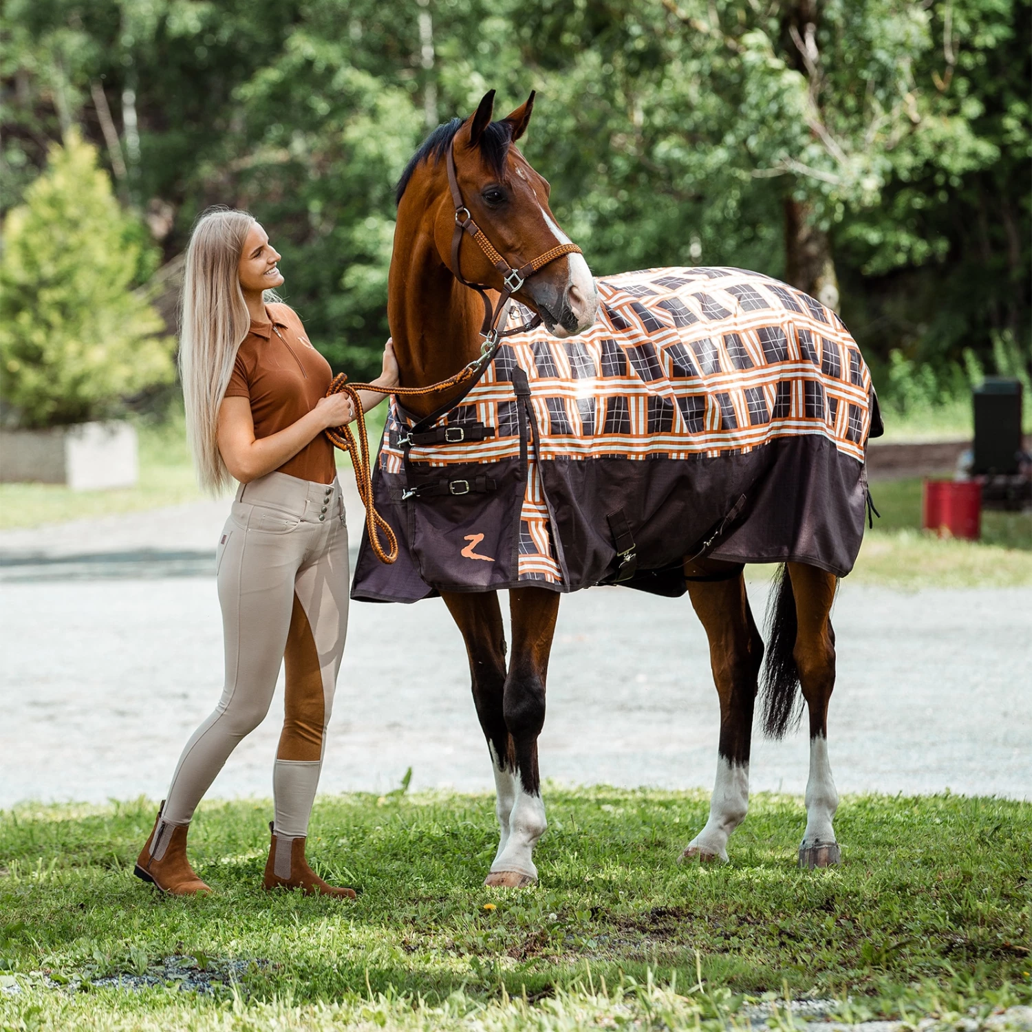 Horze Nevada Regendecke 6 Horze Nevada Regendecke – Bild 4