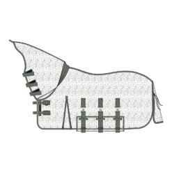 Horze Defender Fliegendecke Mit Festem Halsteil Und Bauchlatz -Weatherbeeta Shop 24843 625 04