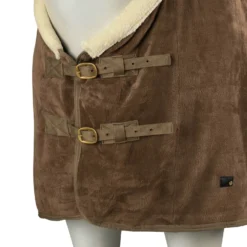 Horze Lincoln Fleecedecke Mit Kunstfellkragen -Weatherbeeta Shop 24846 dbr 02