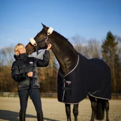 B Vertigo Arendal Wolldecke Mit Goldenem Streifen -Weatherbeeta Shop 24849 vdb 04