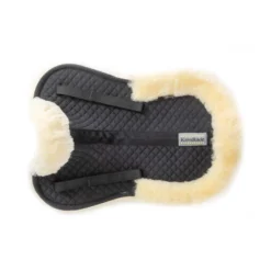 Kavalkade Sattelkissen M.med.Lammfell, Mit Taschen -Weatherbeeta Shop 308291 NAT 2