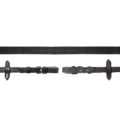 Schockmöhle Durasoft Leder Grip Zügel, Nylon, Gummiert