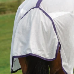 Weatherbeeta Comfitec Essential Mesh II Combo Fliegendecke Mit Festem Halsteil -Weatherbeeta Shop 317414 WH PU BL 4