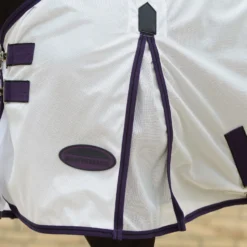 Weatherbeeta Comfitec Essential Mesh II Combo Fliegendecke Mit Festem Halsteil -Weatherbeeta Shop 317414 WH PU BL 5