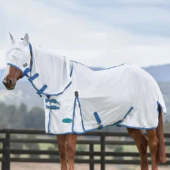 Weatherbeeta Comfitec Essential Mesh Maske -Weatherbeeta Shop 317416 WH DB GR 2