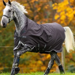 Horseware Amigo Bravo 12 Regendecke Mit Hohem Hals, 0g -Weatherbeeta Shop 320364 DG PRE WH 1