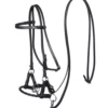 F.R.A. Pariba Sidepull (System 3) Mit Geflochtenem Nasenriemen, Inkl. Zügel -Weatherbeeta Shop 322922 BL 1