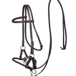 F.R.A. Pariba Sidepull (System 3) Mit Geflochtenem Nasenriemen, Inkl. Zügel -Weatherbeeta Shop 322922 BR 1