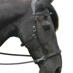 FRA Dandy Sidepull (System 3) Leather, W/ Leather Clip Reins -Weatherbeeta Shop 322950 BL 2