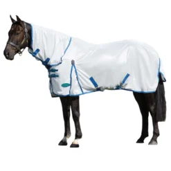 Weatherbeeta Comfitec Essential Mesh II Fliegendecke Mit Festem Halsteil -Weatherbeeta Shop 329554 WH DB GR 1