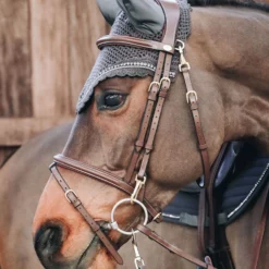 Kentucky Horsewear Stone & Pearl Fliegenmütze Lang -Weatherbeeta Shop 329562 G 2