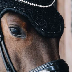 Kentucky Horsewear Wellington Glitter Soundless Fliegenhaube -Weatherbeeta Shop 329945 BL 3