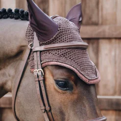 Kentucky Horsewear Wellington Glitter Soundless Fliegenhaube -Weatherbeeta Shop 329945 BR 2