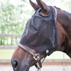 Harry's Horse Fliegenmaske Flyshield Ohne Ohren 5 Harry's Horse Fliegenmaske Flyshield Ohne Ohren -Weatherbeeta Shop 331636 BL 2