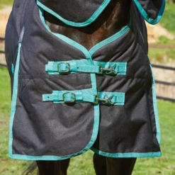 Weatherbeeta Green-Tec Regendecke Mit Abnehmbarem Halsteil, 50g -Weatherbeeta Shop 333104 BL BDGR 3