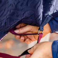 Horseware Embossed Jersey Abschwitzdecke -Weatherbeeta Shop 340952 DB BU 6