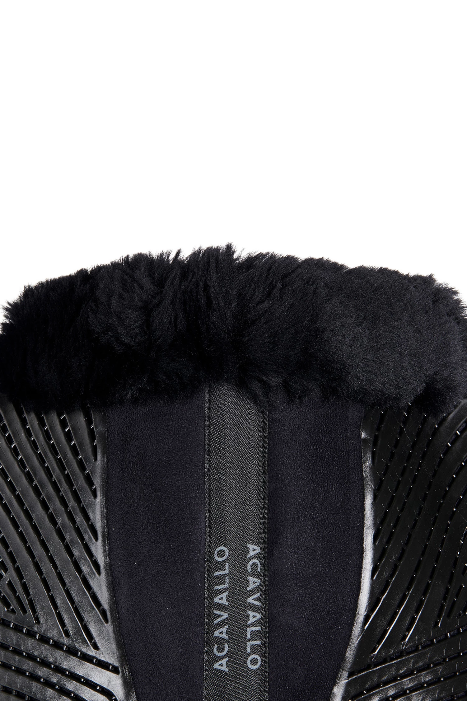 Acavallo Close Contact Gel & Memory Foam Pad Mit Lammfell 5 Acavallo Close Contact Gel & Memory Foam Pad Mit Lammfell – Bild 3