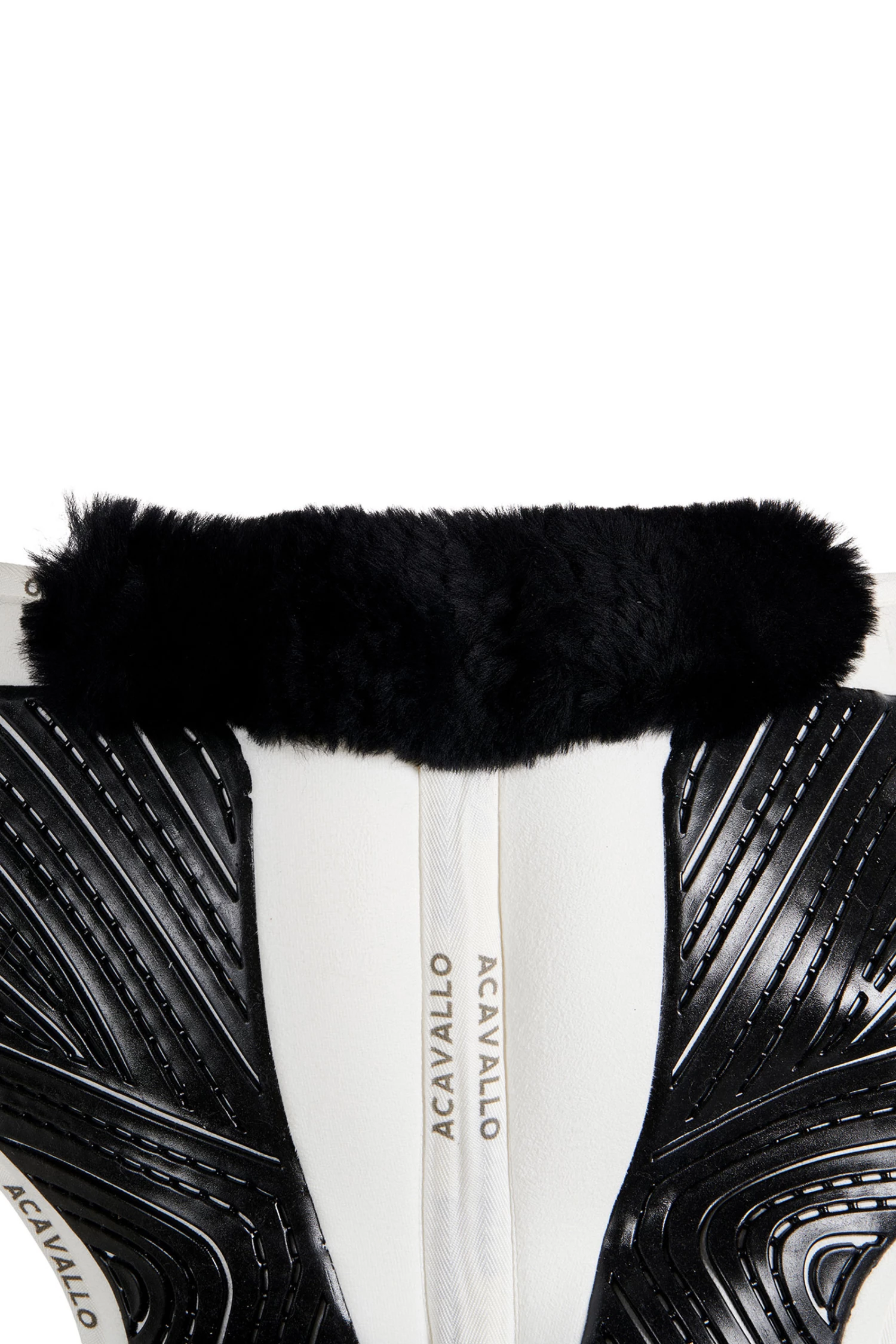 Acavallo Close Contact Gel & Memory Foam Pad Mit Lammfell 13 Acavallo Close Contact Gel & Memory Foam Pad Mit Lammfell – Bild 11