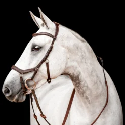 Horseware Rambo Micklem 2 Diamante Competition Trense Mit Zügeln -Weatherbeeta Shop 345015 DBR 01
